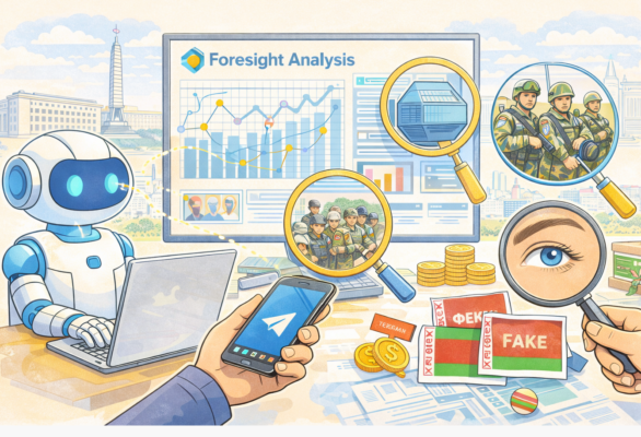 Foresight Analysis: AI-instrumentas Baltarusijos žiniasklaidos erdvės stebėjimui