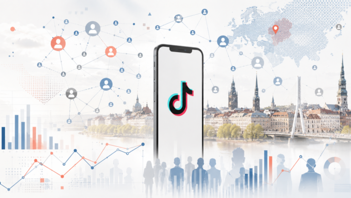 Координированное поведение в латвийском сегменте TikTok, первое полугодие 2026 года